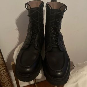Salvatore Ferragamo Monogram Boots
